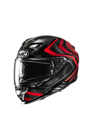 Hjc F71 Carbon Nevıo Mc1 Kask Siyah Kırmızı