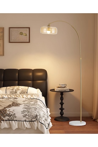 Thea Cam Başlıklı Deve Boynu Lambader Eskitme