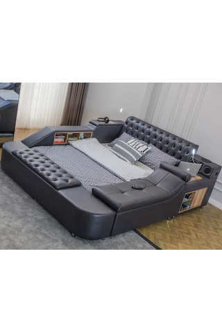 Eymense Dorwell Akıllı Lüx Karyola Antrasit