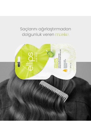 Ellips Volume Miracle Hacim Veren Vitamin Maskesi 20 G Ellips Volume Miracle Hacim Veren Vitamin Maskesi 20 G