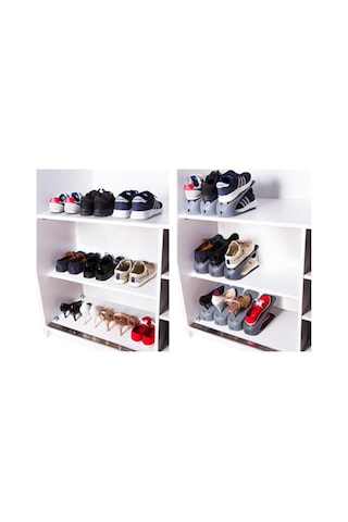 6 Adet Bay-Bayan-Unisex-Ayakkabı-Rampası-Bakım Shoe-Ramp Diğer