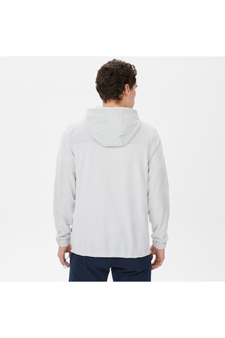 Nautica Nautıca Erkek Gri Standart Fıt Kapüşonlu Sweatshırt Düz K37194t Gri