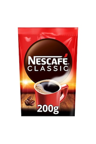Nescafe Classıc Kahve Poşet 200 Gr X 6 Adet Çözünebilir