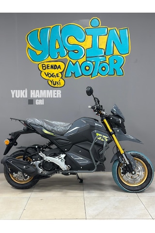 Yuki Hammer 50 Cc Koruma Demiri Güçlü Koruma Gri 1