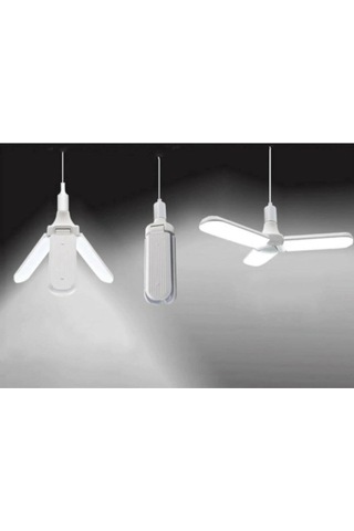 Helios Beyaz 3 Kollu Katlanabilir Pervane Led Ampul Pra-1192279-8