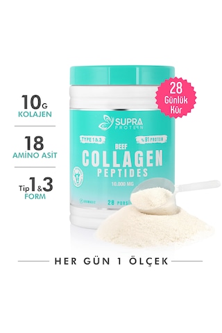 Supra Protein Beef Collagen 280 G Hidrolize Kolajen Peptid -Toz