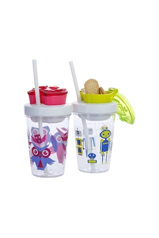 Contigo Snack Atiştirmalik Bardak 350 Ml, Pembe Sku: Smg8690010585257 Açık