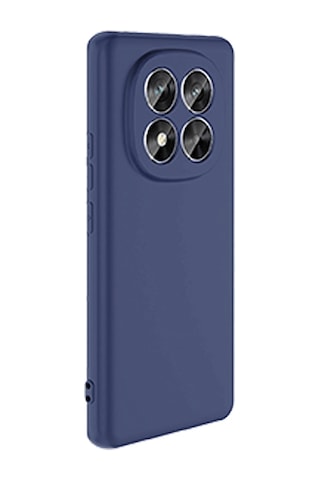 Newface - 760 - Xiaomi Redmi Note 14 Pro 5g Kılıf Nano İçi Kadife Silikon - Csmo-tex - - Lacivert