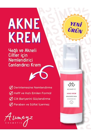 Asimeyz Sivilce Karşıtı Akne Kremi 100 ML