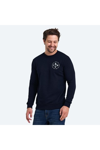 The Crow LIFE Erkek Lacivert Sweatshirt