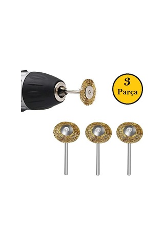 Venoa Vk2530 Mikro Prinç Pimli Daire Fırça Seti 3 Parça