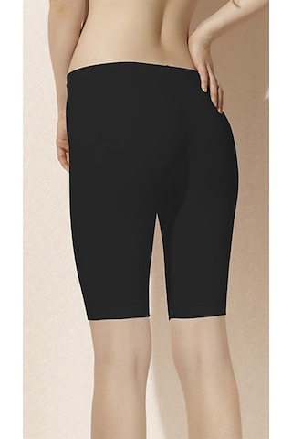 Doreanse 9901 Kadın Modal Uzun Paça Siyah Boxer Şort