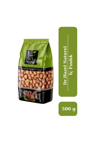 Drhazel Naturel Çiğ İç Fındık 500 G 500 G