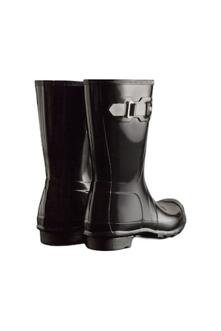 Hunter Original Short Gloss Boot 6000 Siyah