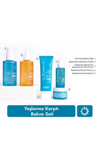 Organixlab Yaşlanma Karşıtı Cilt Bakım Seti