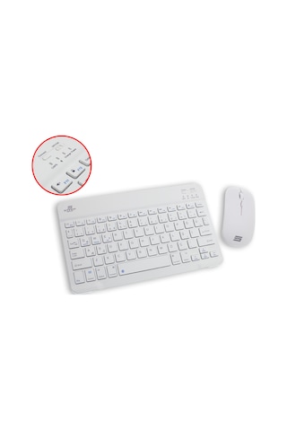 Steep Solid Magic Şarjlı Bluetooth Klavye - Mouse Set