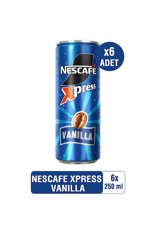 Nescafé Xpress Vanilla Soğuk Kahve 250ml X6 Espresso