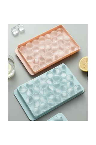 33 Hazneli Küre Buz Kalıbı 20-12 Cm Ev Gereçi