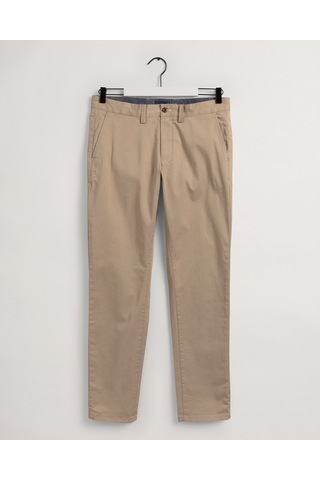 Gant Hallden Erkek Bej Slim Fit Pantolon DÜZ 1500038.248 Bej