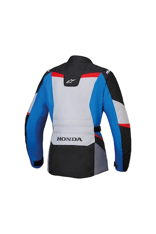 Alpinestars Honda Stella St-1 Wp Korumalı Kadın Motosiklet Montu Gri Siyah Mavi