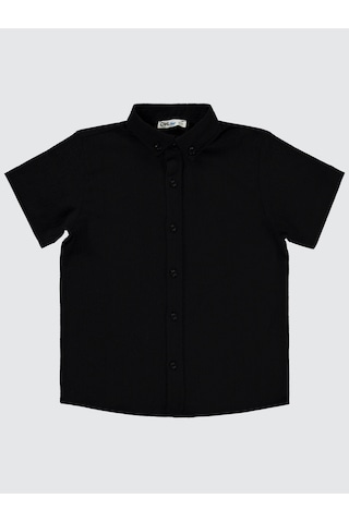 Civil Boys Erkek Çocuk Gömlek 10-13 Yaş Siyah Siyah