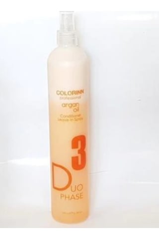 Colorinn 3 Çift Fazlı Argan Yağlı Fön Suyu 500 ML
