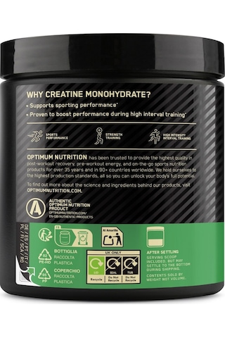 Kreatin Monohidrat Blue Raspberry Aromalı 247.5 G 55 Servis Kas Gücü Ve Desteği Tropikal Meyveli
