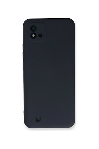 Uryport Realme C11 2021 Kılıf Nano İçi Kadife Silikon - Lacivert