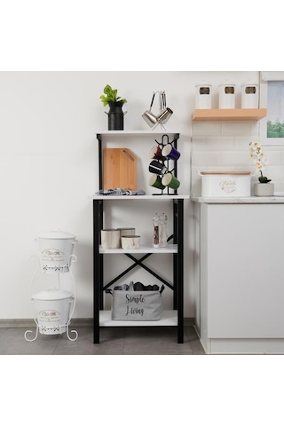 Ceramical Çok Amaçlı Mutfak Bangosu - Beyaz Beyaz