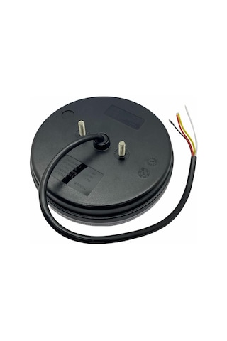 Wolfram 12v-24v Stop Lambası Yuvarlak Neon Ledli-kayar Sinyalli 3 Fonksiyonlu 140 35 Mm E9 Sağ