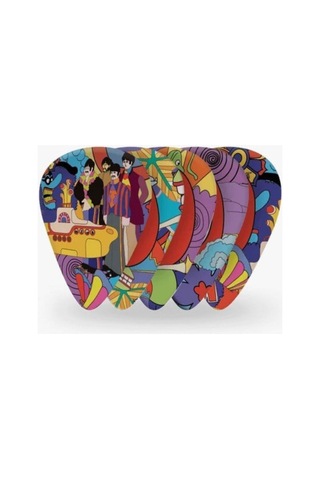 1cwh4-10b7 Pena Beatles Gitar Penası Yellow Submarıne 50th Annıversary Medıum 0,70mm