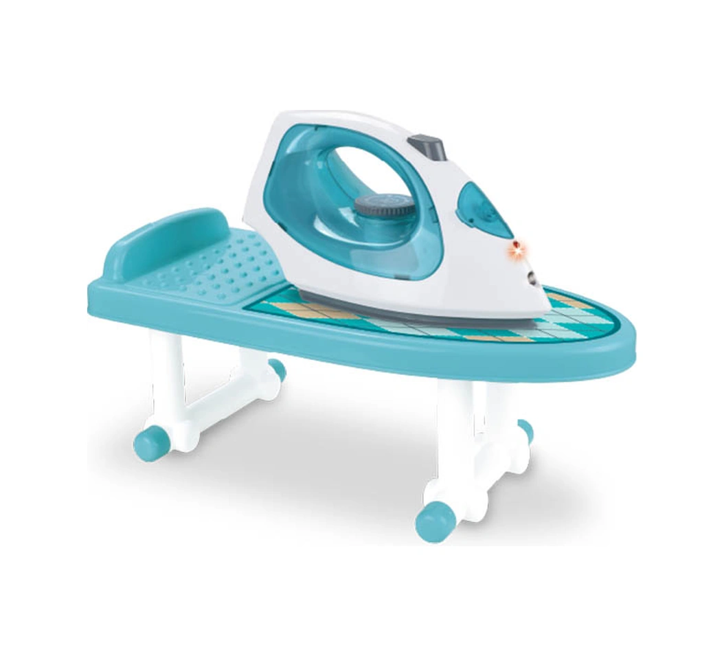 Sesli Işıklı Pilli Masalı Evcilik Eğitici Oyuncak Ütü Seti