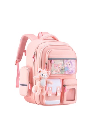 2025 Yeni Çocuk Okul Çantası Pembe Trompet