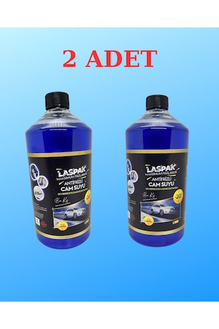 Antifrizli Oto Cam Suyu -10 Derece 2 Adet 1 Lt