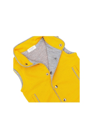 Petit Boom Kontrast Yelek Sarı