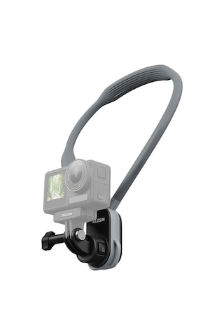 Wezone Telesın Hızlı Çıkarılabilir Boyun Askısı - Gopro Hero 12/11/10, Insta360 X4/x3/go3/go2, Osmo Aksiyon Kamerası İçin U Şekilli Göğüs Bağlantısı