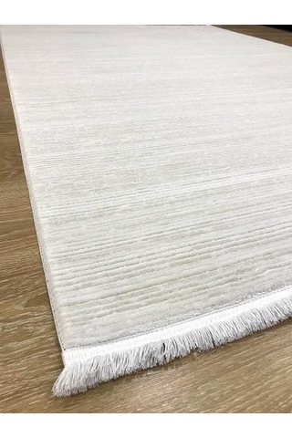 İpek Halı Sardes 6113 A Bej Düz Modern Salon Halısı