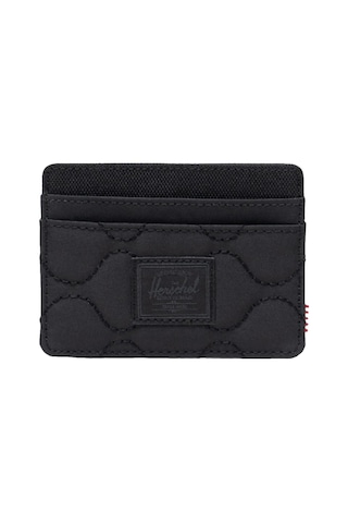 Herschel Herschel Charlie Kapitone Rfid Korumalı Kartlık Unisex Siyah Cüzdan 001
