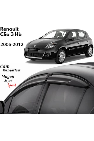 Renault Clio 3 Hb Uyumlu Cam Rüzgarlığı 2006-2012 Arası Uyumlu Mu