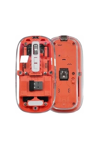Şarjlı Bluetooth Kablosuz Mouse 2.4ghz Modlu Sessiz Standart