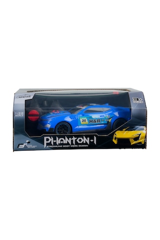 Full Fonksiyon Pilli 1:22 Ölçek Uzaktan Kumandalı Mavi Yarış Arab Çok Renkli