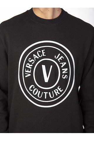 Versace Jeans Couture VERSACE Erkek Sweatshirt VR6398C Siyah