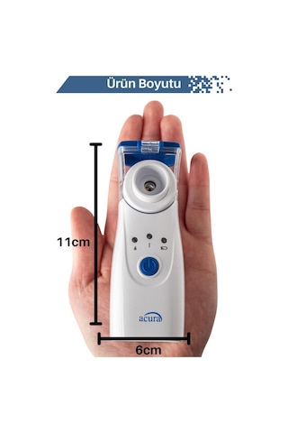 Acura AC-4030 Taşınabilir Mesh Nebulizatör Cihazı
