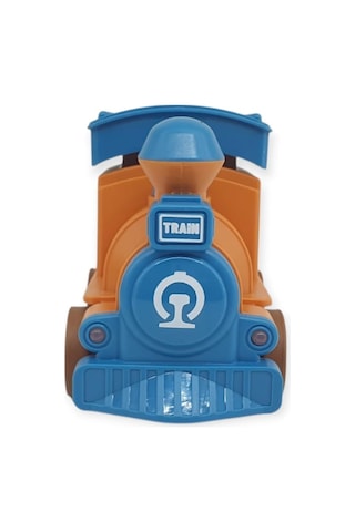 Oyuncak Tren Işıklı Sesli Bas Gitsin 14cm - Mavi - 8068a