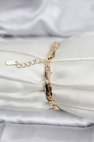 14k Gold Renk Kaplama Zincir Model Cm Kadın Bileklik Çok Renkli 43778087