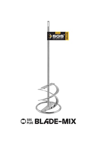 Sgs Sds Plus Lama Boya Alçı Harç Karıştırıcı 100x500 Mm.