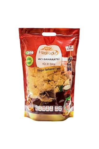 Haşiroğlu Acı Baharatlı Doğal Tarhana Cipsi 450 G