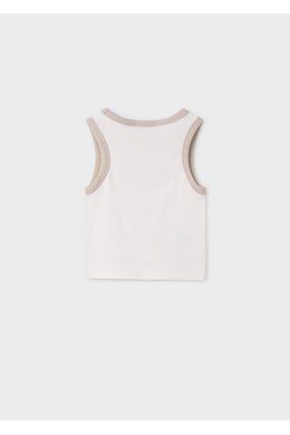 Kız Çocuk Tshirt 6032 10/16 Yaş Ekru