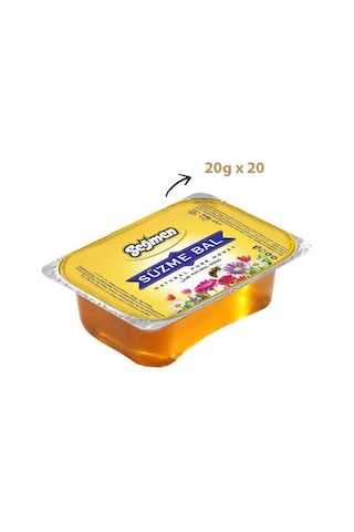 Seğmen Süzme Çiçek Balı Piknik 20 G 20'li