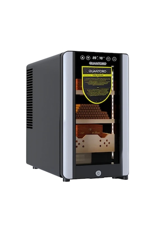 Quantoro Qcc-39 Elektronik Nemlendirme & Soğutmalı Siyah Puro Dolabı - Qtr-007